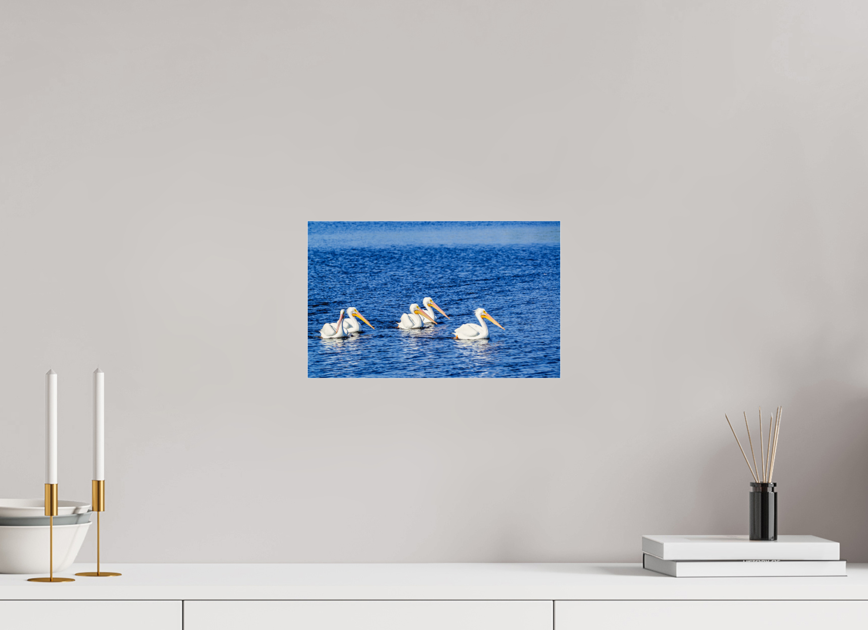 12.9 x 8″, Metallic Photo Print Under Acrylic Glass Gliding in Unison