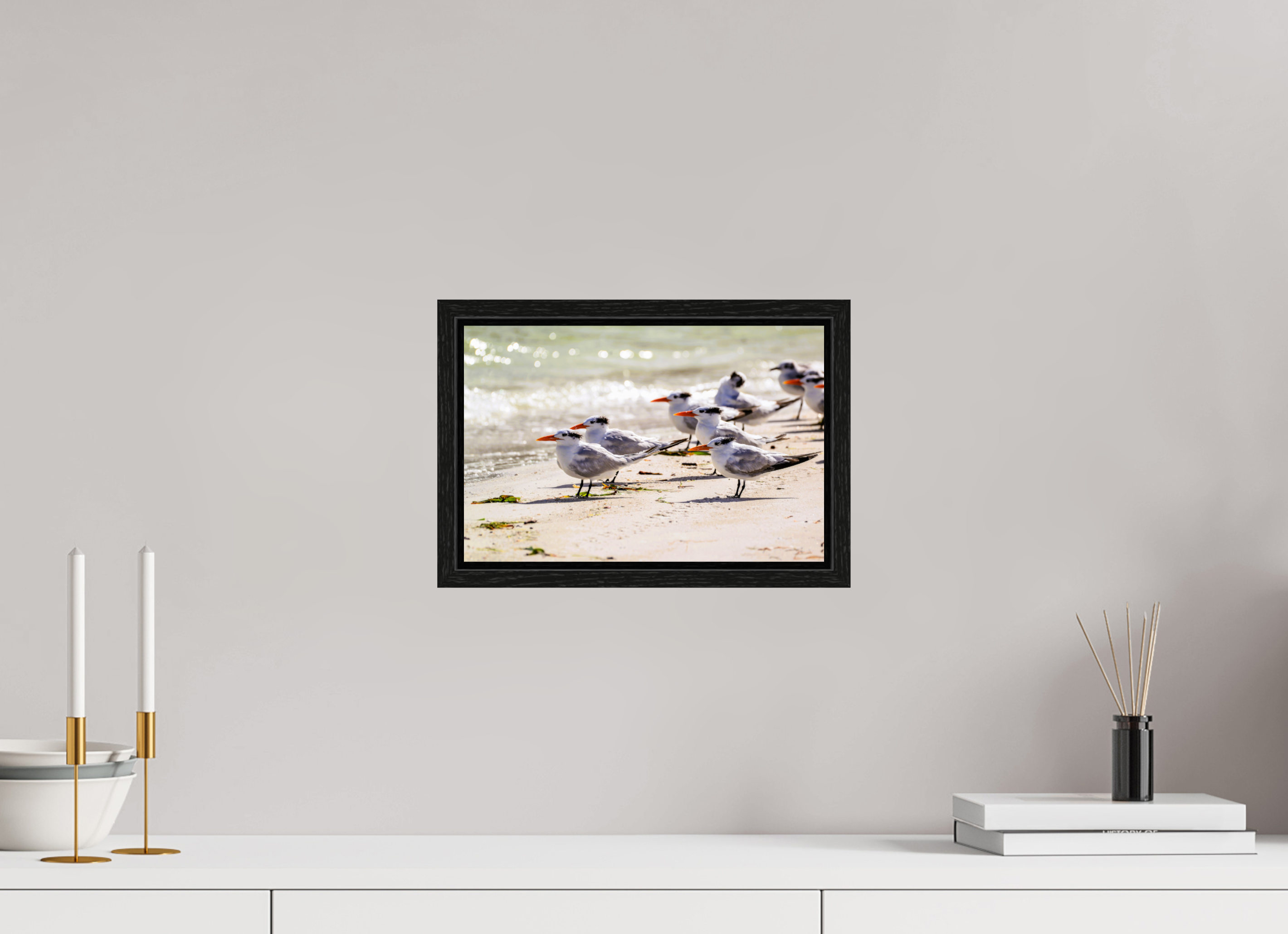 12.2 x 8″, Floater Frame Royal Gathering