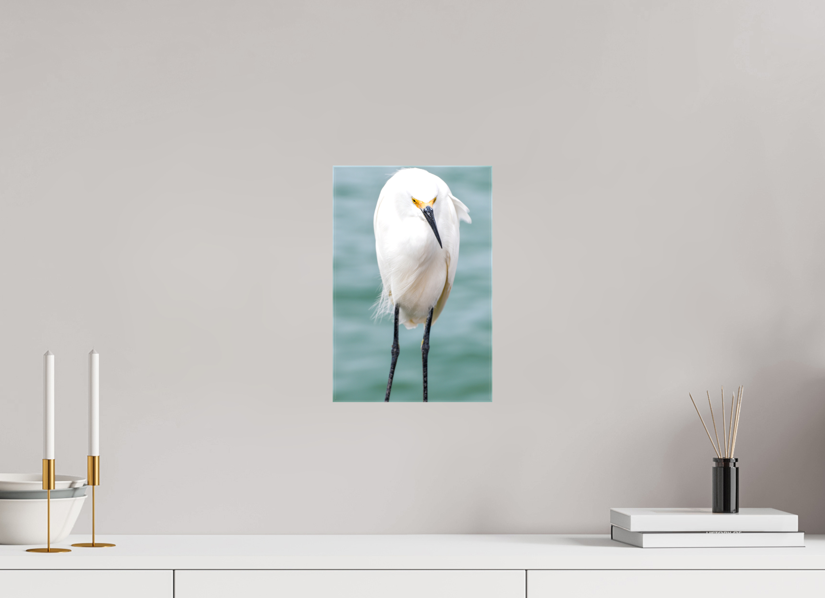 8 x 12″, Glossy Canvas on Stretcher Frame, 1,57" Wrapped The Patient Hunter