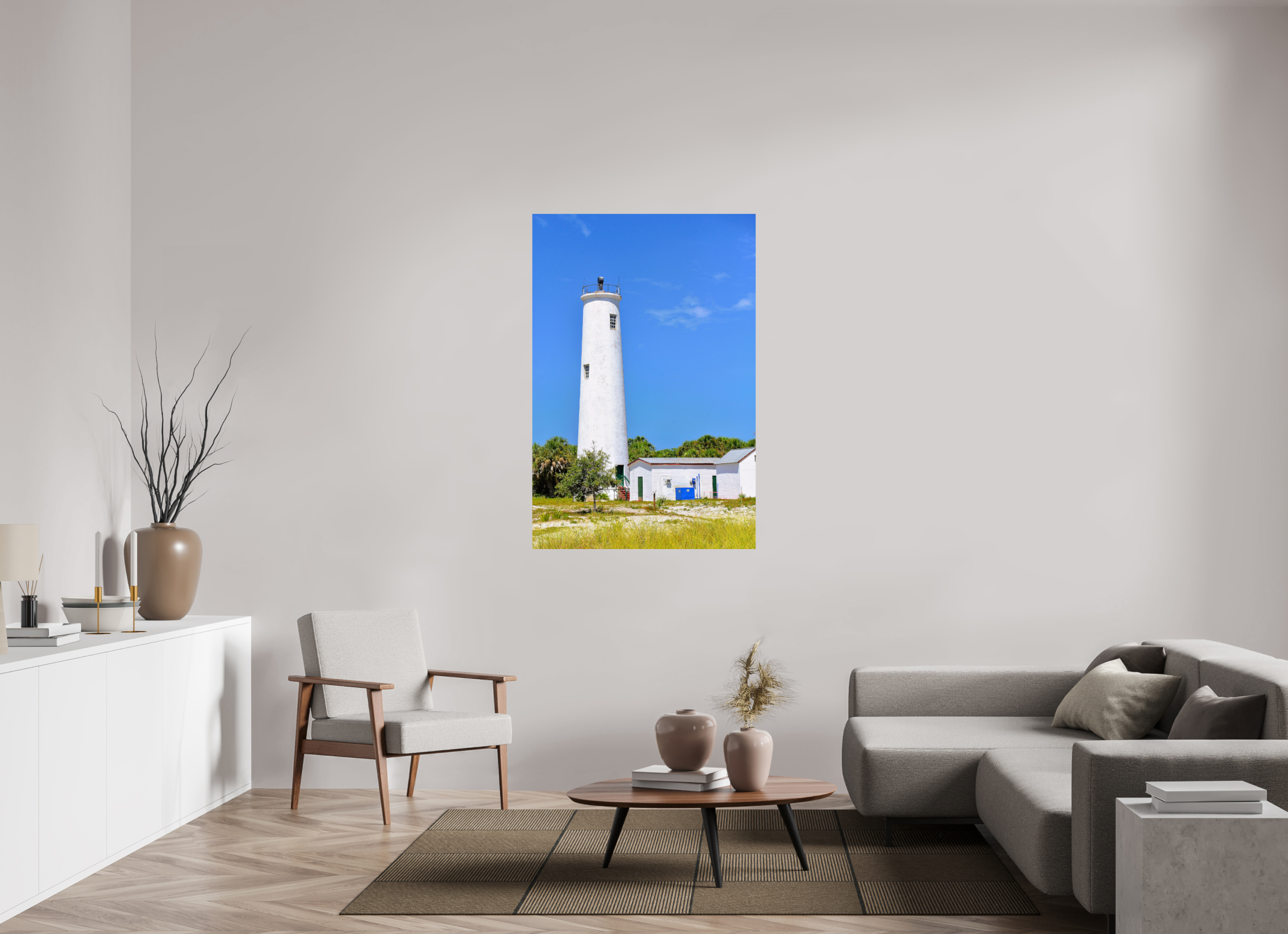 36 x 54″, Photo Print On Fuji Crystal DP II Egmont Key Lighthouse